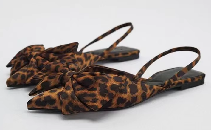 #4569 Leopard Ballet Flats