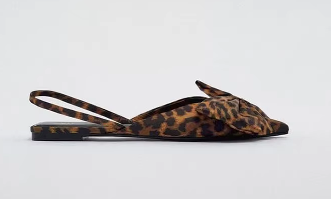 #4569 Leopard Ballet Flats